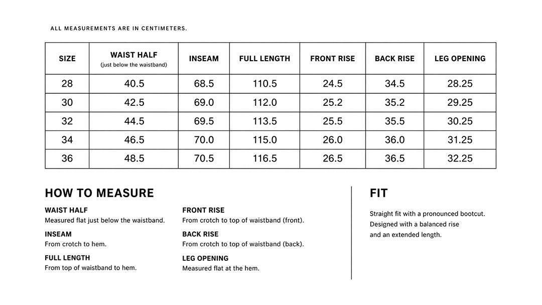Size Guide