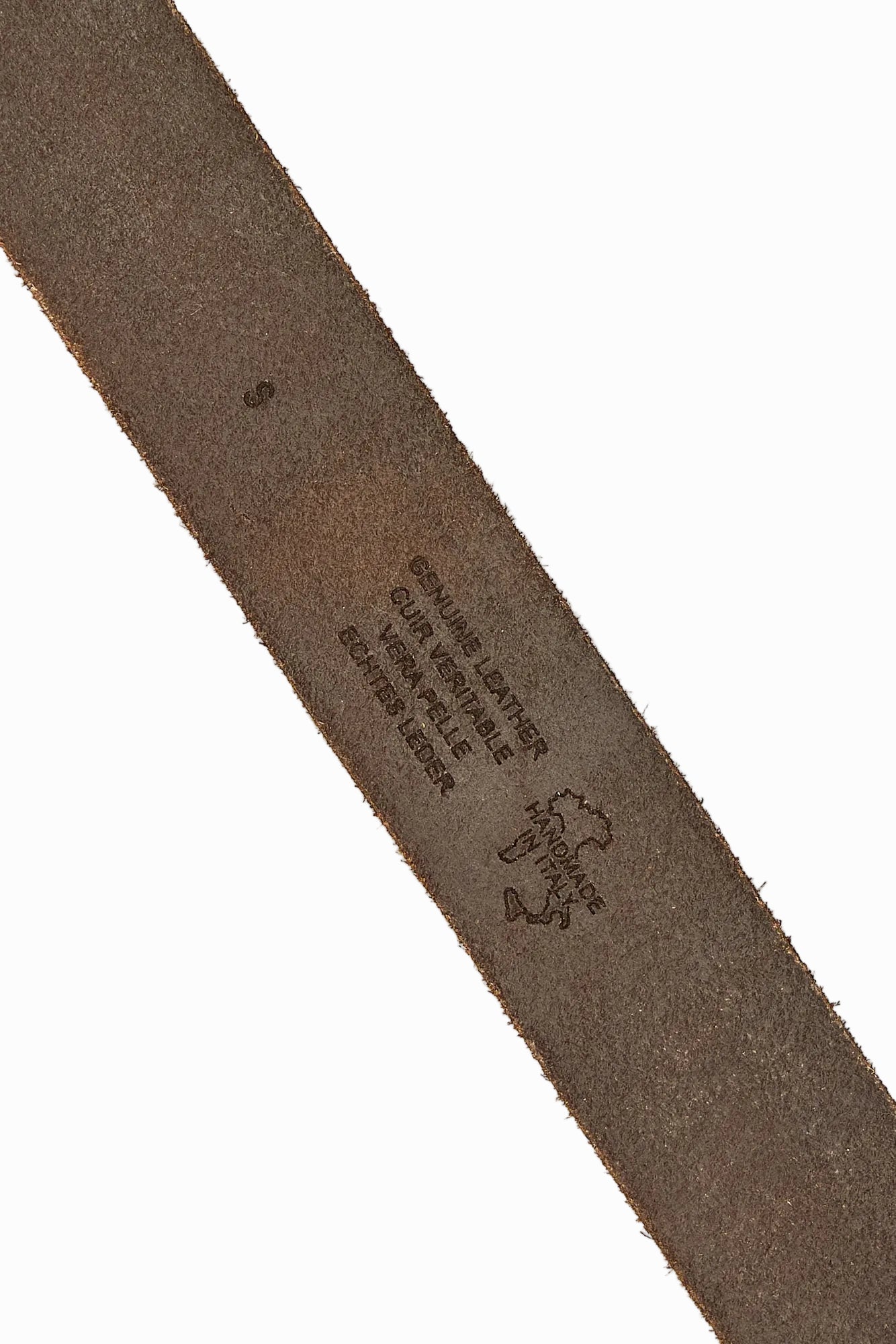 CRACKED LEATHER BELT