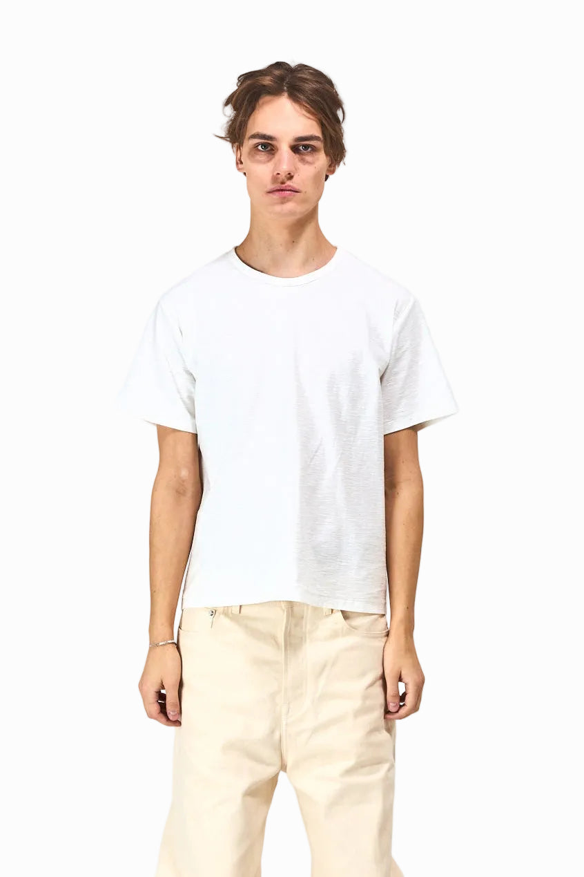 TWISTED SHEER BIANCO TEE