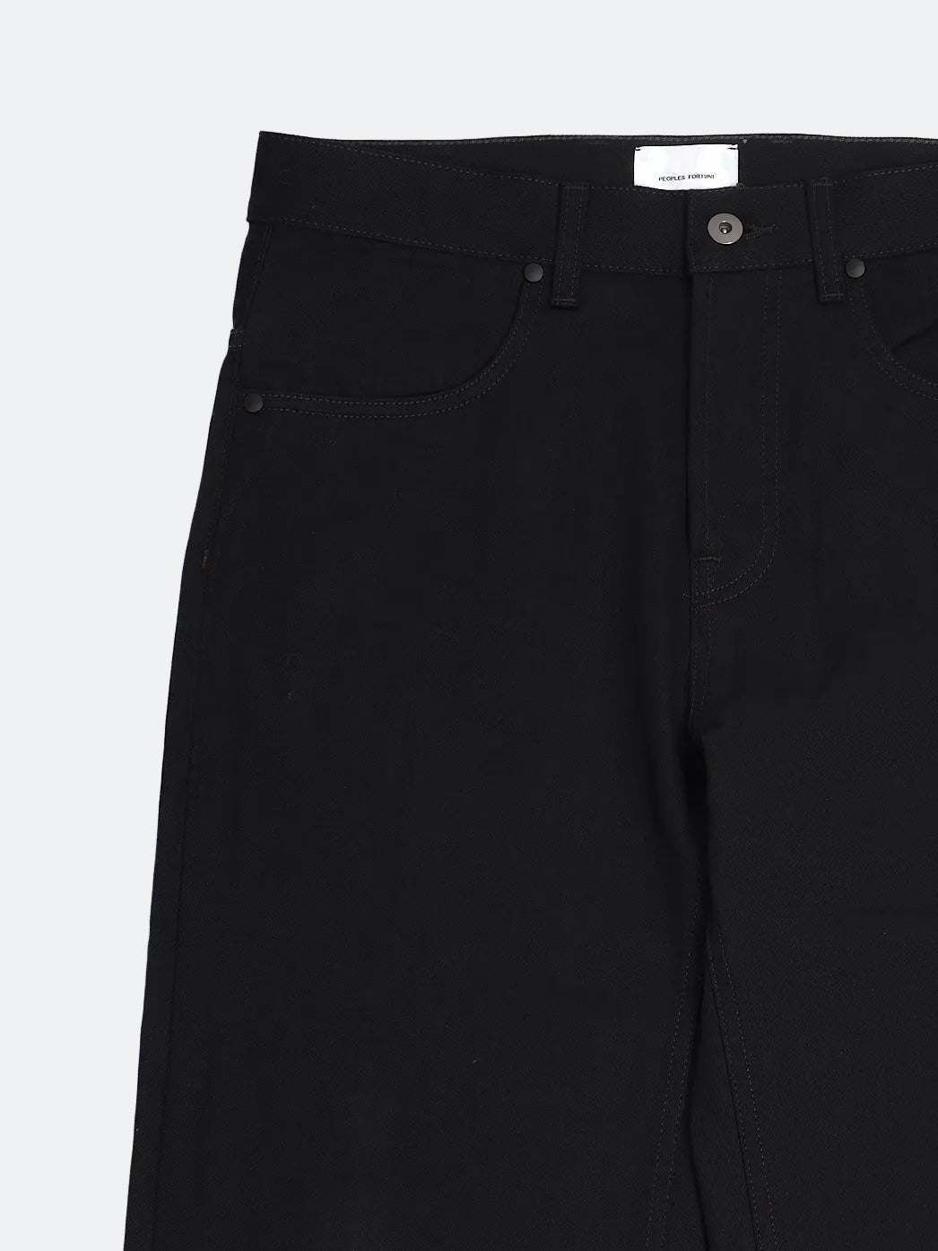 BLACK RAW HEAVY DENIM - BOOTCUT