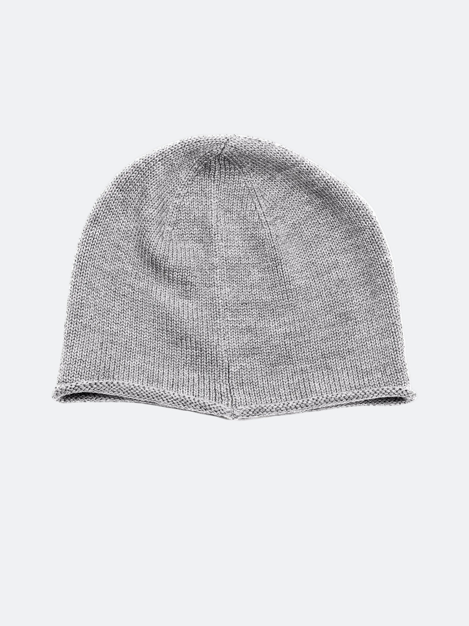 WOOL FATIGUE BEANIE - GREY