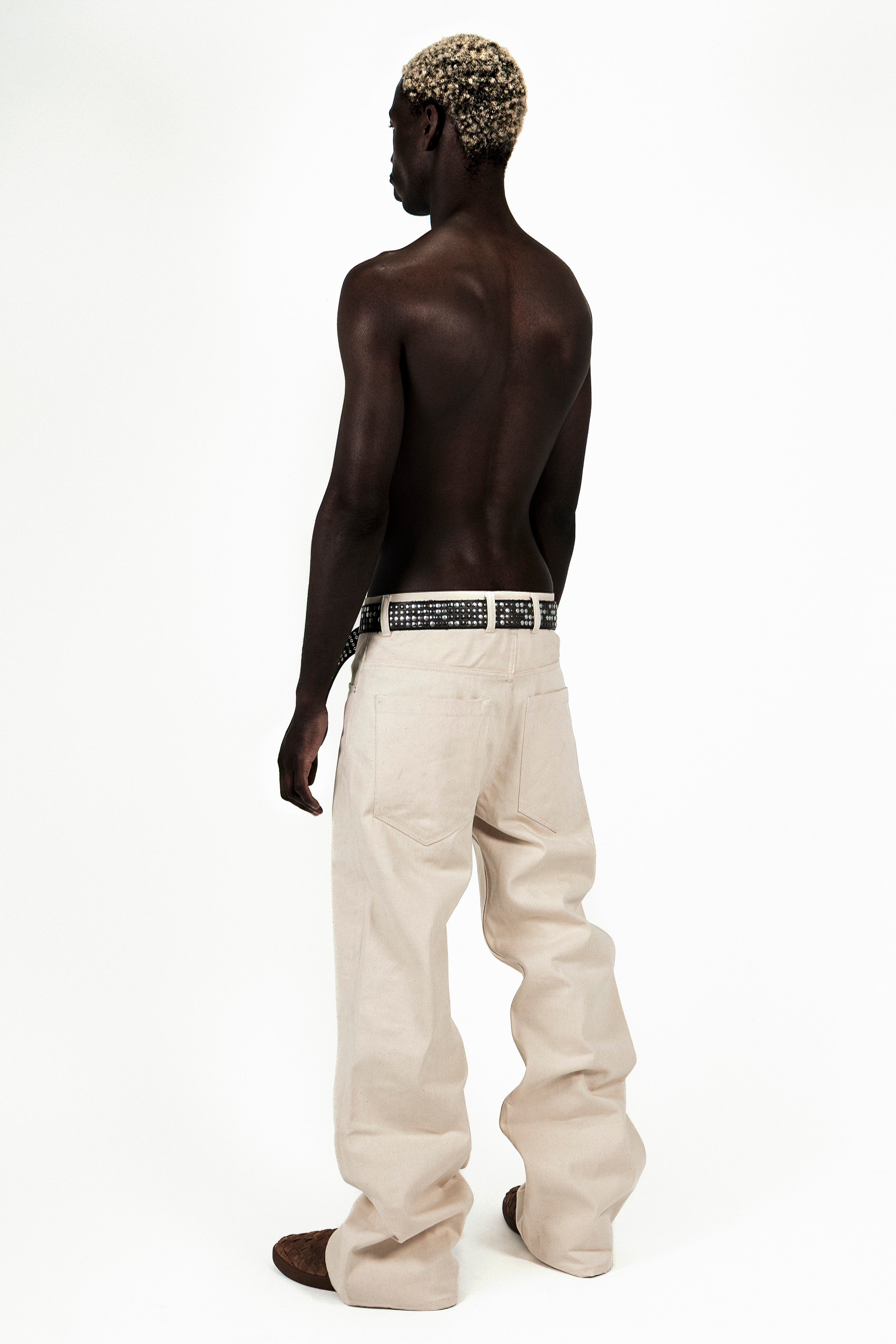 14oz Raw Ecru Heavy Denim - Bootcut